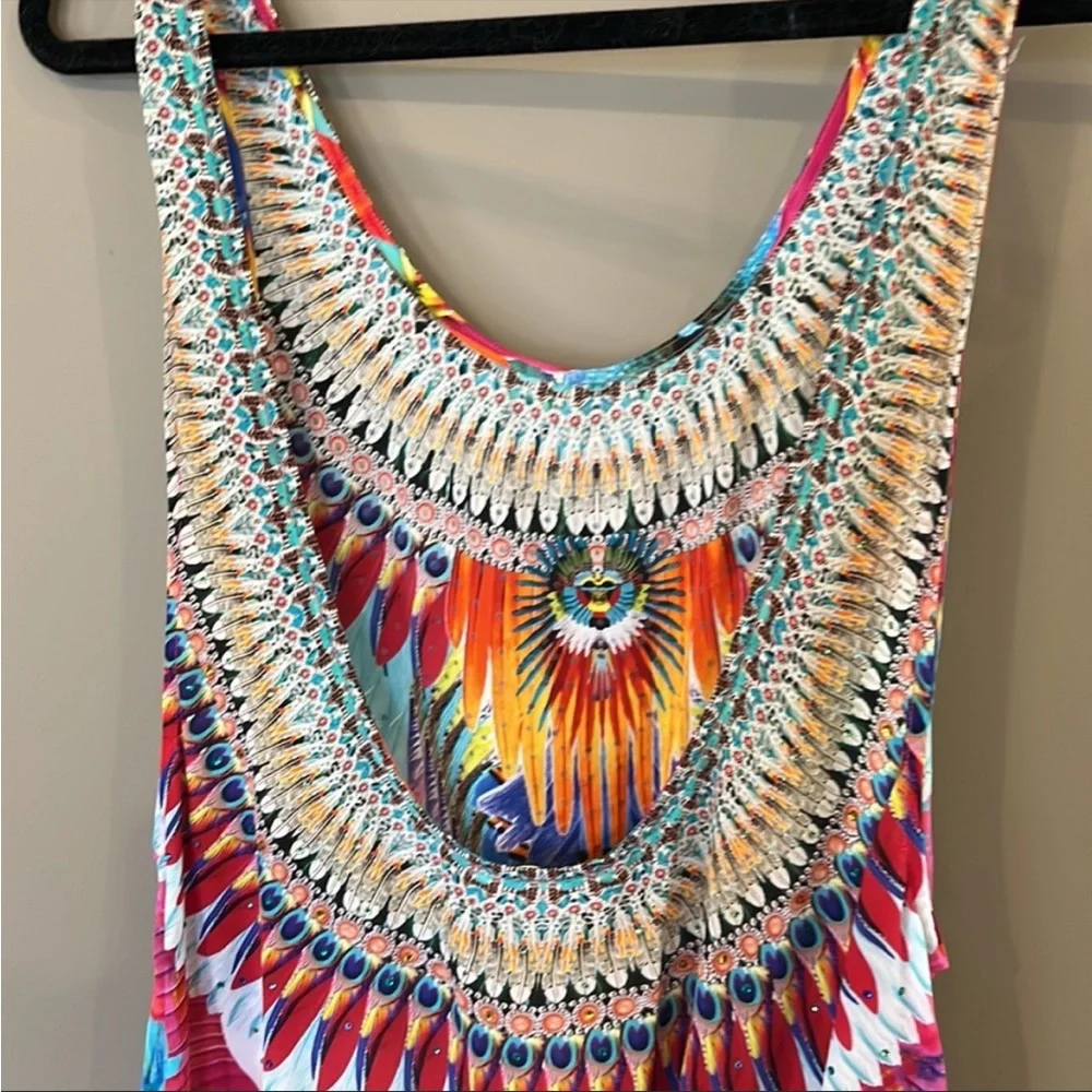 Camilla silk tank, NWT - Picture 4 of 5